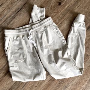 Zyia Oatmeal Cozy Joggers